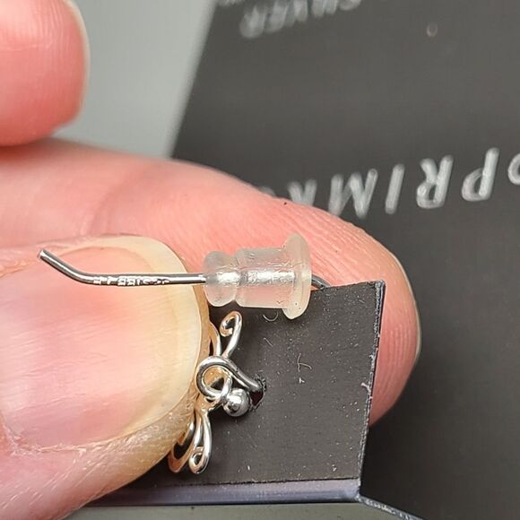 PRIMROSE Sterling Silver Butterfly Earrings NWT - Picture 5 of 6
